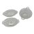 Clear Depression Glass Dishes X 3 For Sale