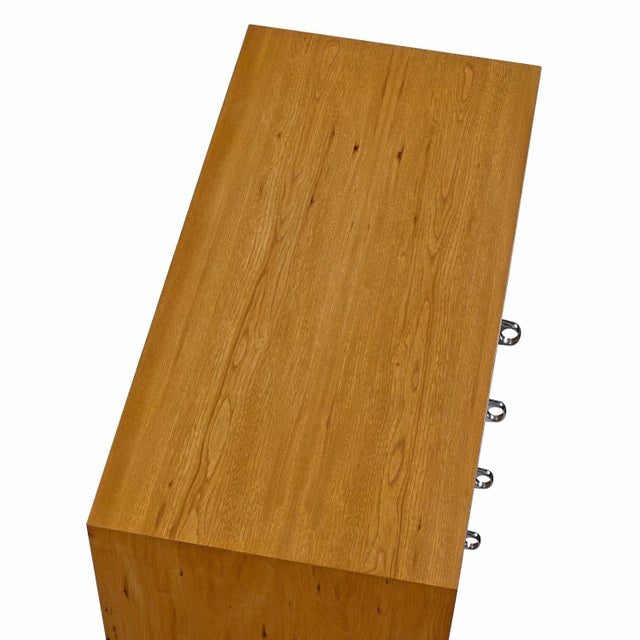 Pair 1970s John Stuart Hickory Bachelors Chests or Large Nightstands For Sale - Image 13 of 15