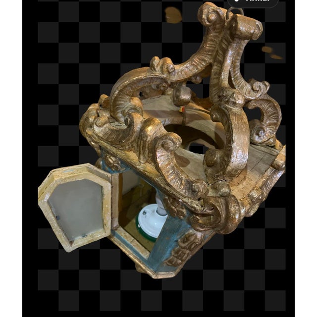 Antique Italian Venetian Lantern For Sale - Image 9 of 10