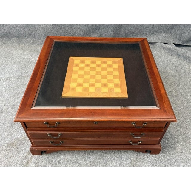 Late 20th Century Hooker Furniture Curio Coffee Table For Sale - Image 9 of 13