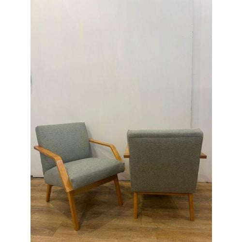 Armchairs, Denmark, 1960s, Set of 2 For Sale - Image 4 of 7