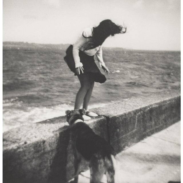 Printmaking Materials Brigitte Grignet "Girl Jumping..." Silver Print For Sale - Image 7 of 8