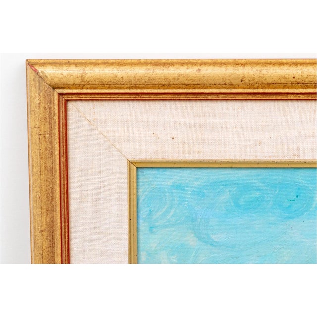 1980s Italo Vivaldi (20th C.) "Il Ristorante Italiano" Oil on Canvas, 1982 For Sale - Image 5 of 7