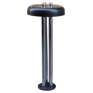 Chromed Metal Floor Lamp by Gigi Radice for Radice, Italy, 1970s For Sale