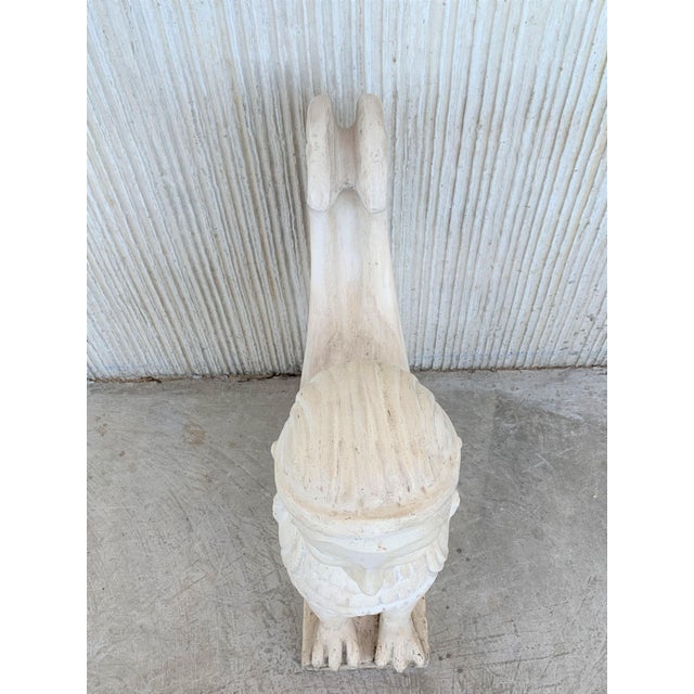 19th Century Greco Roman Sphinx in Terracotta For Sale - Image 12 of 13