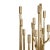 Inspired by Janis Joplin’s music “Best of The Best Gold”, Janis floor lamp recovers the golden jazz spirit of the 60’s....