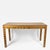 This rare mid-20th century Italian parquetry desk pairs the distinctive streamlined Parsons-style design with the flair of...