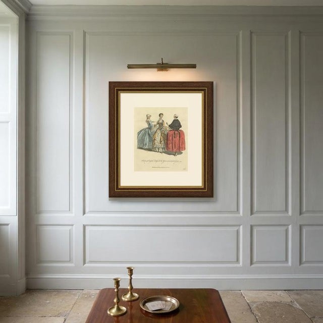 Paper Jefferys, Three English Ladies of 1735, 1745 and 1755, 1757, Engraving For Sale - Image 7 of 9
