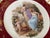 Art Nouveau 1940's Mythological Scene Plates, Cico Bavaria Germany, Ruby & Gold, Set of 6 For Sale - Image 3 of 17