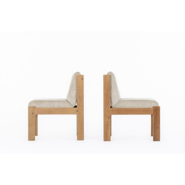 Mid-Century Modern Set of Vintage Low Chairs by Andre Sornay, 1960 For Sale - Image 3 of 15