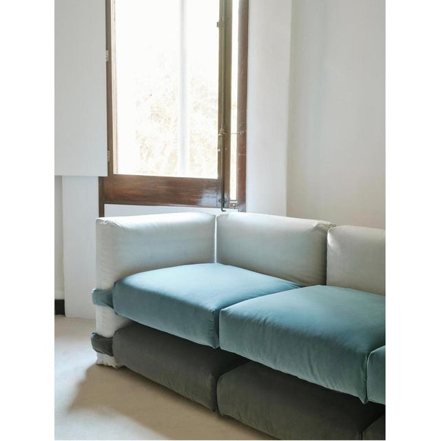 Textile Pillow Sofa in Velvet by Muller van Severen for BD Barcelona For Sale - Image 7 of 18