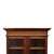 Brass Victorian Walnut & Burl Roll Top Secretary Desk C1880 For Sale - Image 8 of 13