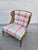 Regency Style Caned and Upholstered Bergere Chair For Sale - Image 9 of 12