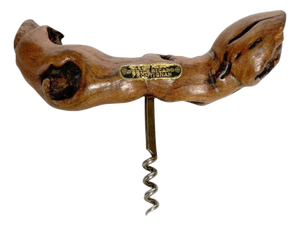 French Provençal Corkscrew in Wood and Metal, France, 1950