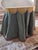 Metal Custom Side Accent Table – Hand-Painted Metal Top & Fabric Skirt For Sale - Image 7 of 14