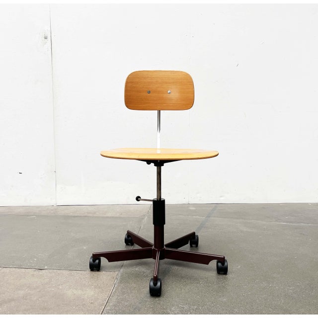 Mid-Century Modern Danish Swivel Architect's Office by Jørgen Rasmussen for Kevi Fritz Hansen, 1960s For Sale - Image 13 of 18
