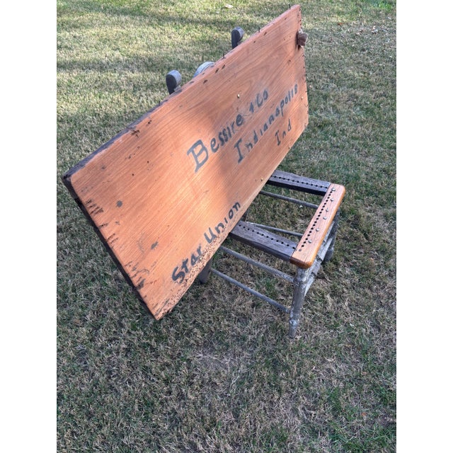 American Late 1800s Rare “Star Union” Railroad Shipped Wood Crate Side For Sale - Image 3 of 15