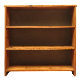 Rustic Pine Book Shelf, 1890s For Sale