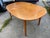 Copper Vintage Mid Century Teak Butterfly Leaf Dining Table – Drop Leaf Oval Table Needs Restoration For Sale - Image 8 of 12