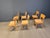 Vintage Oak Dining Chairs, Belgium, 1980s, Set of 6 For Sale - Image 13 of 15
