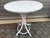 White Round Beech Table, 1950s For Sale - Image 6 of 18