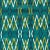 Sample - Schumacher X Neisha Crosland Kyoto Trellis Fabric in Emerald For Sale