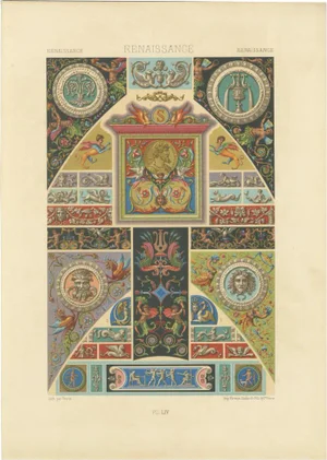 Firmin-Didot after Durin, LIV of L'Ornement Polychrome, 1869, Paper