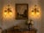 1980s 1980s French Louis XVI Gold Bronze Crystal Wall Lamps-Sconces-Pair For Sale - Image 5 of 17
