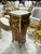 Wood Rococo Style Pedestal Column With Elegant White Marble Top For Sale - Image 7 of 13
