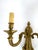 Vintage Louis XVI Brass Wall Sconce For Sale - Image 14 of 18