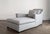 Bond Street Chaise Lounge in Grey Wool from Donghia, USA, 1990s For Sale - Image 9 of 12