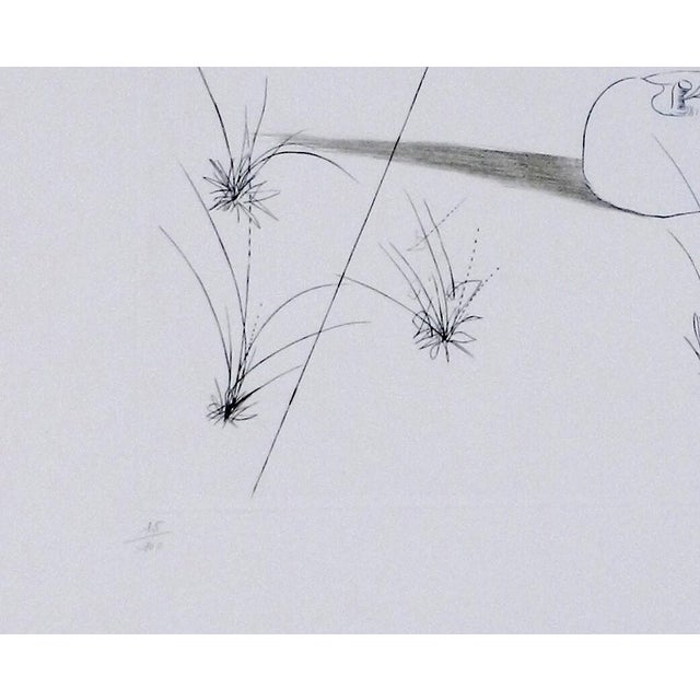 Surrealism Share Dali Aurelia Visage Surrealiste Hand Signed Numbered Dali Archives Certified Art For Sale - Image 3 of 5