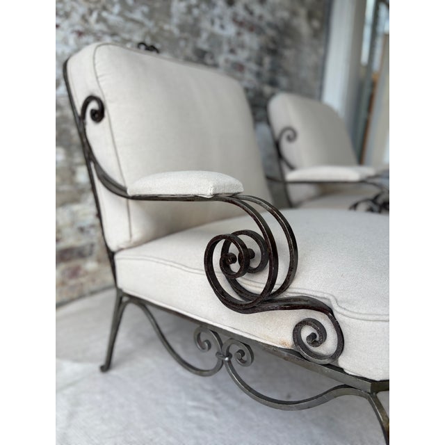 1960s Pair of Outdoor Patio Chairs For Sale - Image 13 of 17