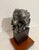 Modern French Naif Modernist Sculpture In Metal Brutalist Head of Woman Valerie Hadida For Sale - Image 3 of 17