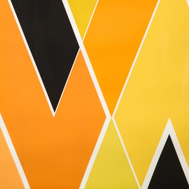 1960s Larry Zox, Untitled (Diagonal Composition), circa 1965 For Sale - Image 5 of 10