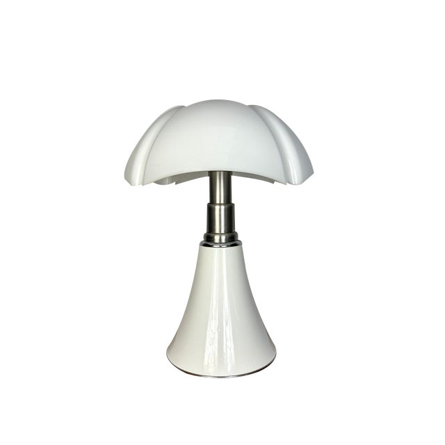 Large Vintage Pipistrello Lamp by Gae Aulenti for Martinelli Luce, 1970s For Sale