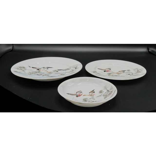 Ceramic 33 Piece Japanese Hand Painted Porcelain Tea Set Signed For Sale - Image 7 of 7