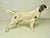 Antique White Vintage Hubley Cast Iron English Setter or Pointer Dog Doorstop For Sale - Image 8 of 17