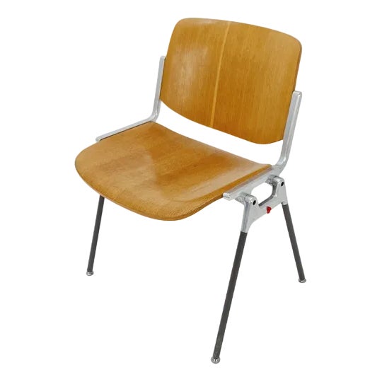Vintage Italian Castelli Chairs by Giancarlo Piretti, 1960s For Sale