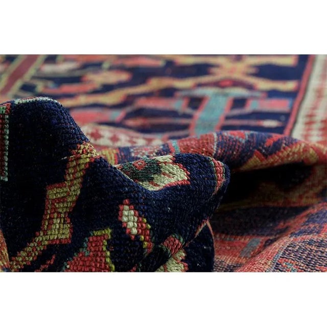 1920s Persian Malayer Runner Rug 3’6″ X17’10” For Sale - Image 10 of 11