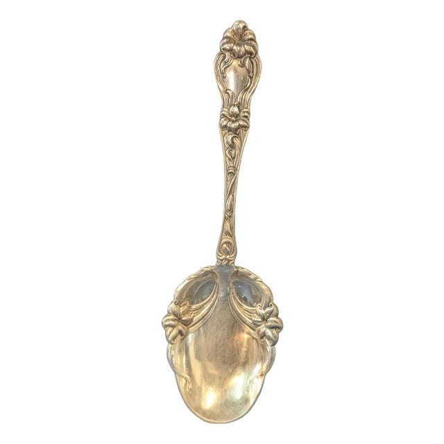 19th Century Sterling silver serving spoon - Whiting For Sale