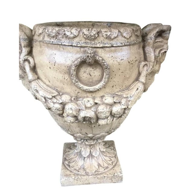 Stone Grand Garden Stone Vases, 1930s For Sale - Image 7 of 9