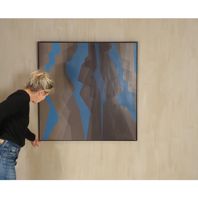 Daniel Dupéchez, 1975, Oil on Canvas For Sale - Image 4 of 5