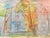 CL Auker “Autumn in the Park” Original Drawing For Sale - Image 4 of 4
