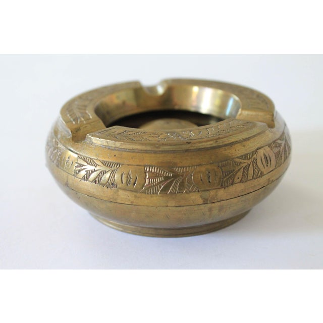 Vintage Brass Ashtray Chairish