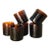 Late 19th Century Amber Drinking Glasses Set of 6 For Sale