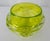 Chartreuse Modern Chartreuse Art Glass Bowl by Merilee Moore For Sale - Image 8 of 10