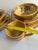 Arte Italica Vintage 1980s Five(5) Pieces Hand Painted Dinnerware Set for 2 Made in Italy (10 Pc) For Sale - Image 10 of 18