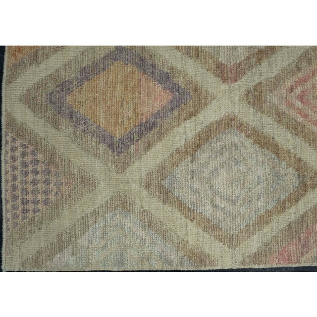 Turkish Kilim Oriental Handmade Flatweave 9'10" x 11'6" #18679 For Sale - Image 4 of 8