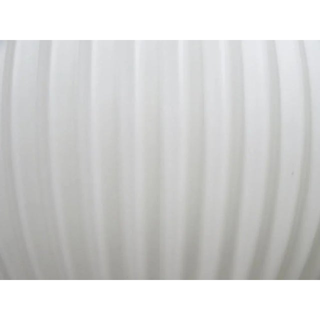 Large Brass Ceiling Lamp with Pleated Ball, 1950s For Sale - Image 15 of 18